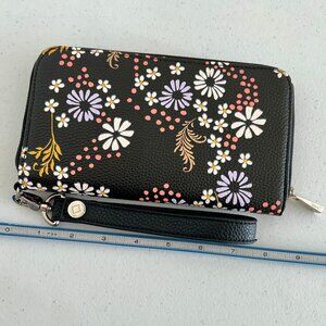 Thirty-One Gifts All About the Benjamins Wallet - Wildflower Pattern + Wristlet